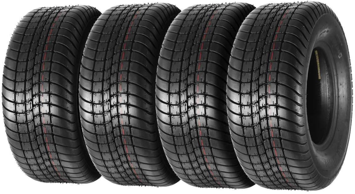 20.5x8.00-10 Trailer Tires Load Range C 6PR, Set of 4 R256