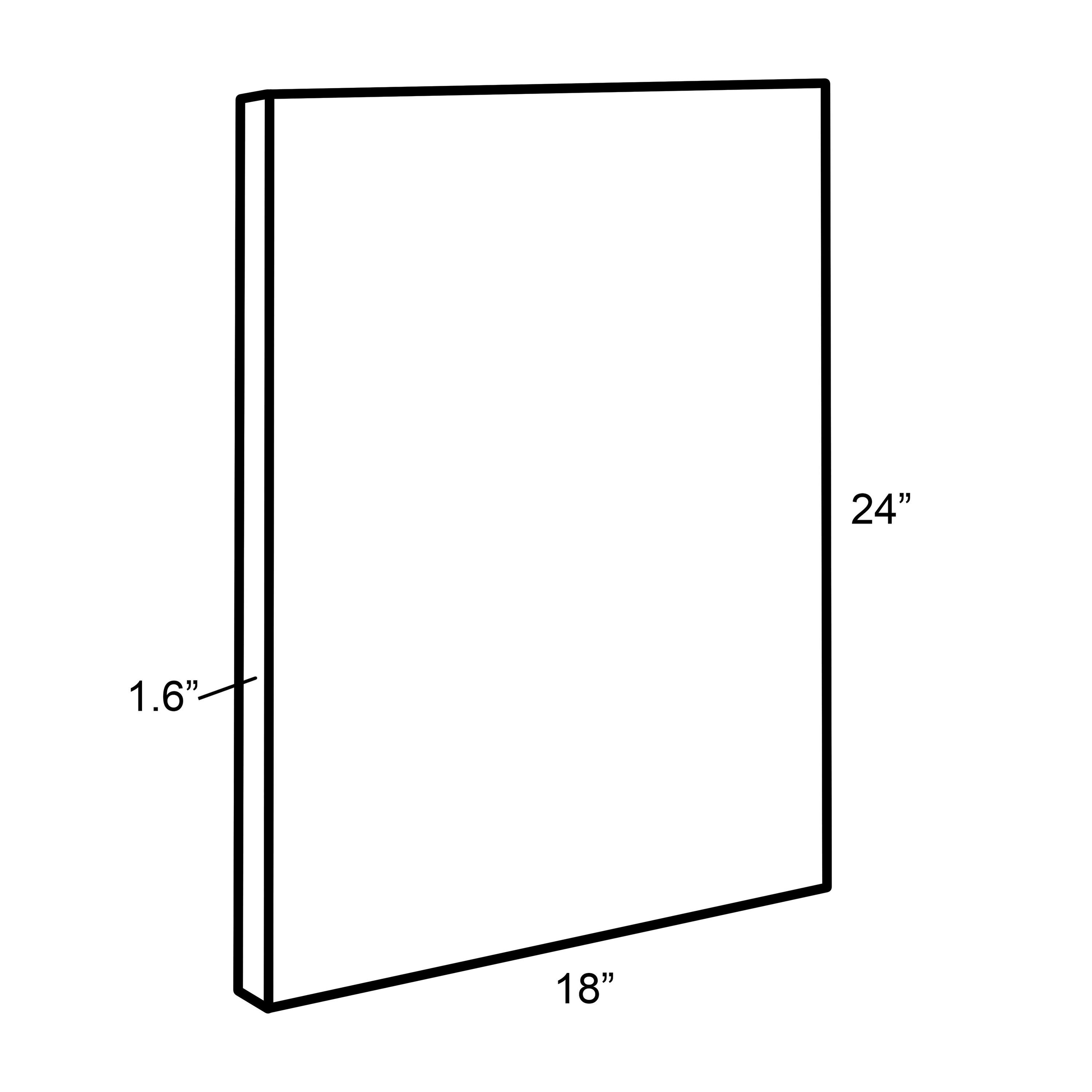 Black Framed Canvas I10803