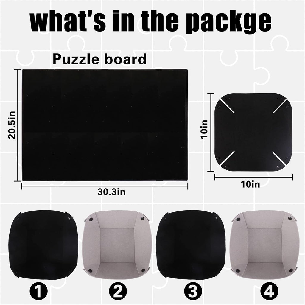 Jigsaw Puzzle Board Mat with Case, Pack of 2 A96856