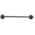 Pewter Bright Oak 18x22 Towel Bar V52125