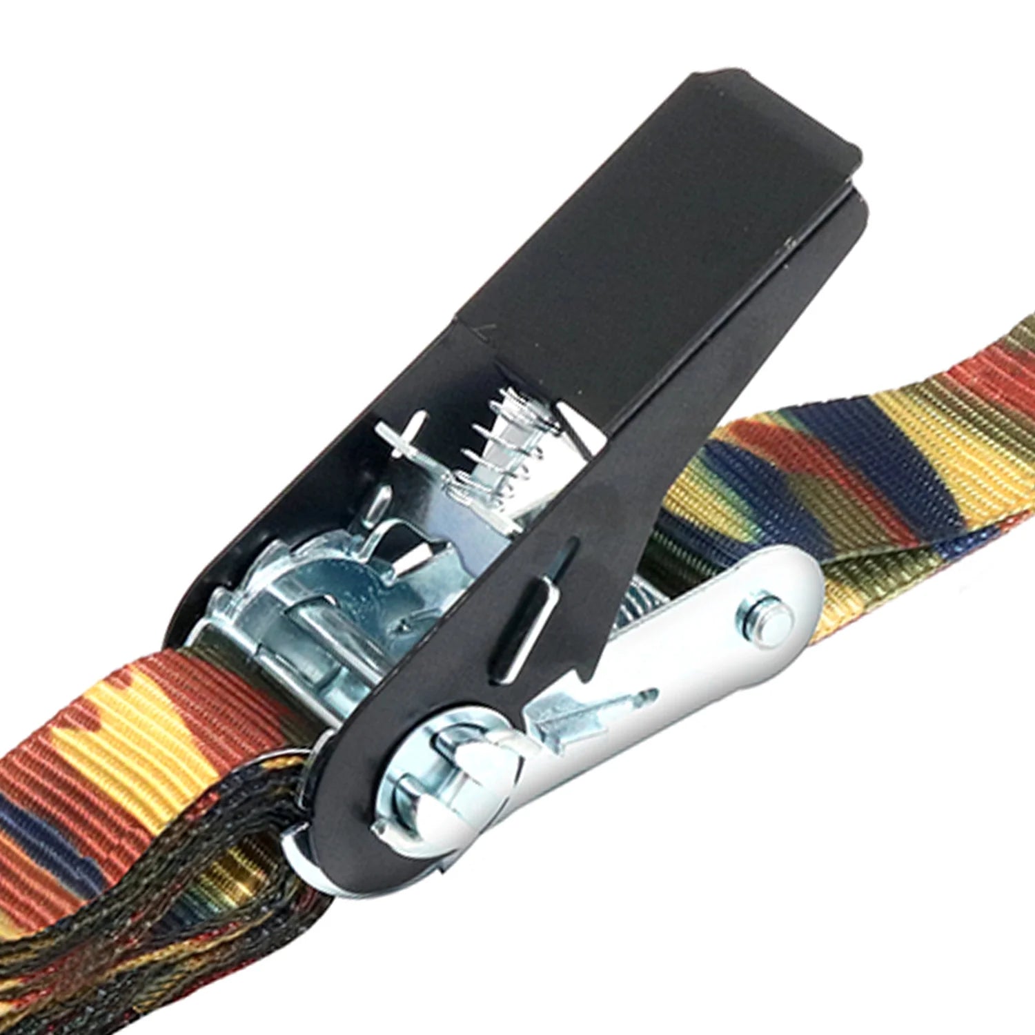 4 Pc. 1" x 8' x 1,000 lbs Ratchet Tie Downs with S-Hooks O71253
