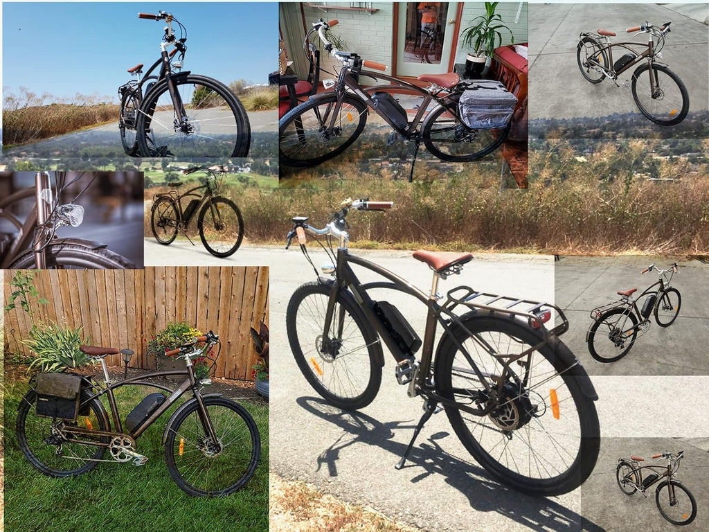 28 500W Electric Bicycle with 48V 12.8Ah Removable Battery E950518