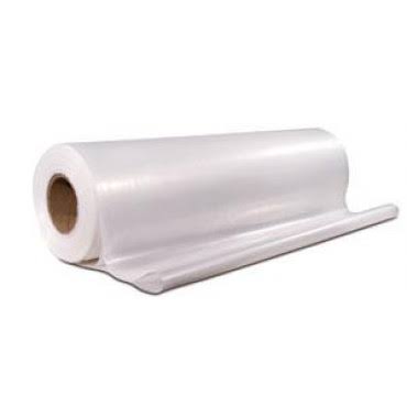 9 x 400' 1 Mil Clear Poly Sheeting H199
