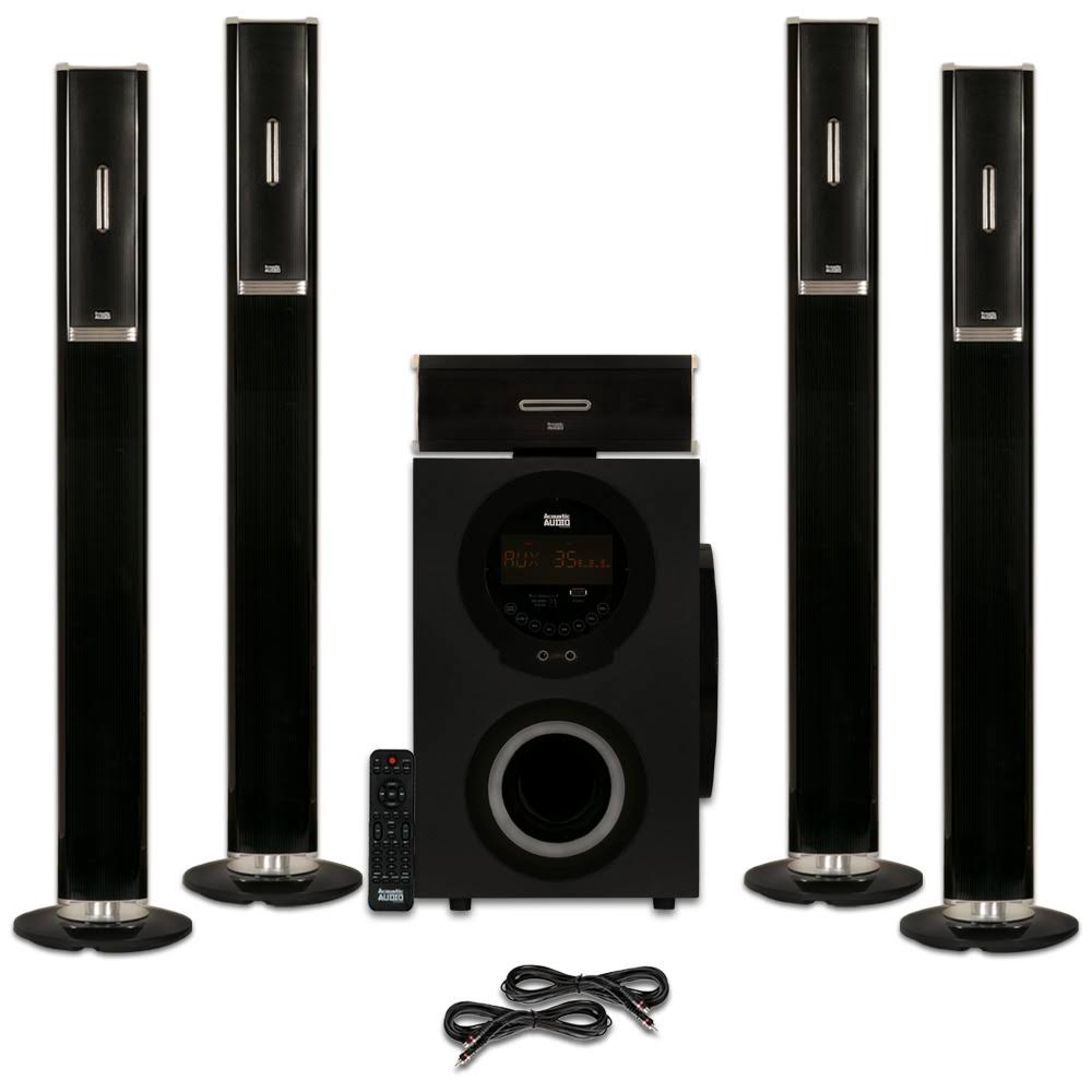 Tower 5.1 Bluetooth Speaker System with 2 Extension Cables G563672