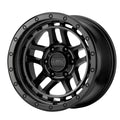 Satin Black 17x8.5 18mm 6x120 Wheel M780575