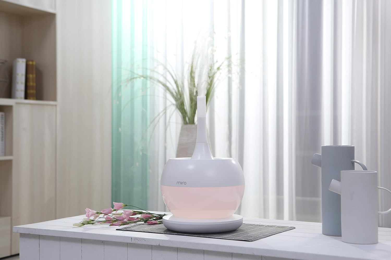 Modular Sanitary Humidifier with Touch Control Colorful LEDs Y19419
