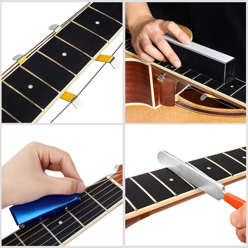 65 Pieces Guitar Repairing Maintenance Tool Kit G770