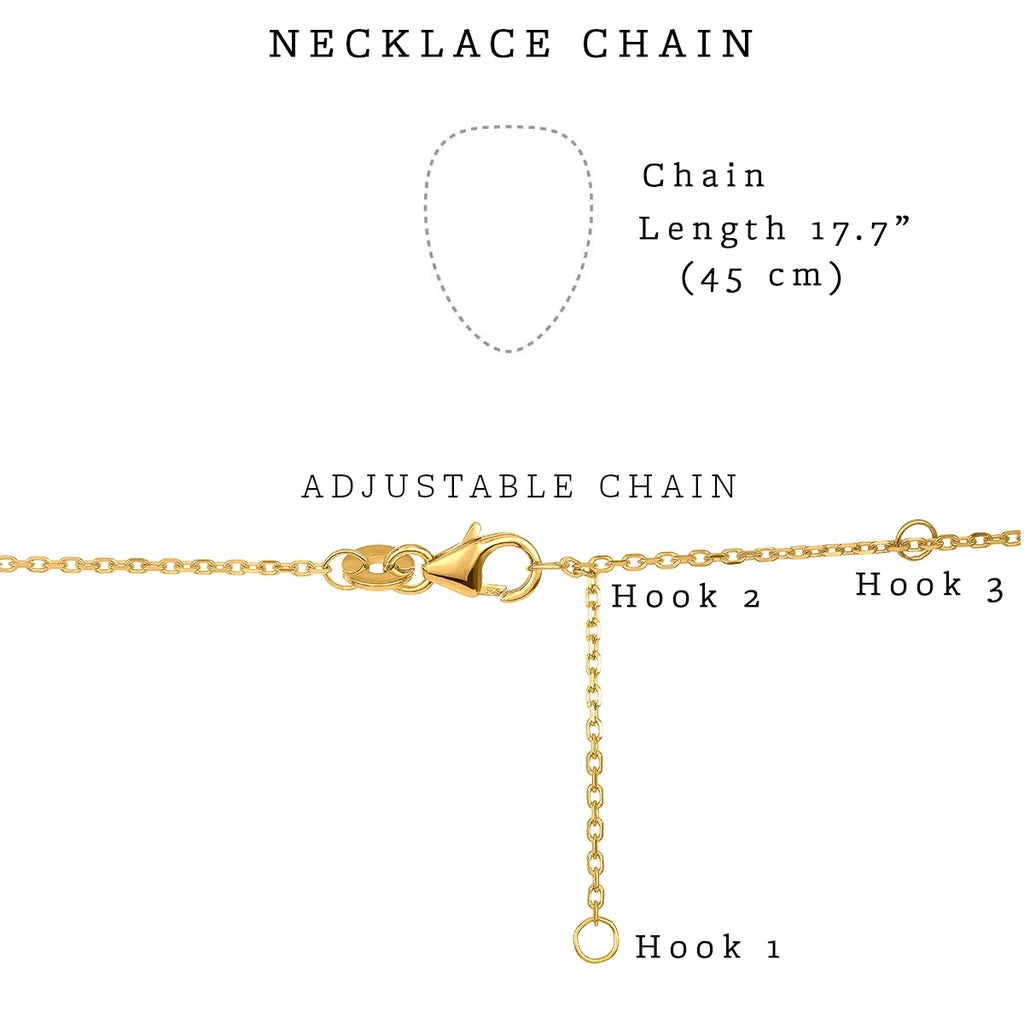 18K Gold Plated Necklace Z2899