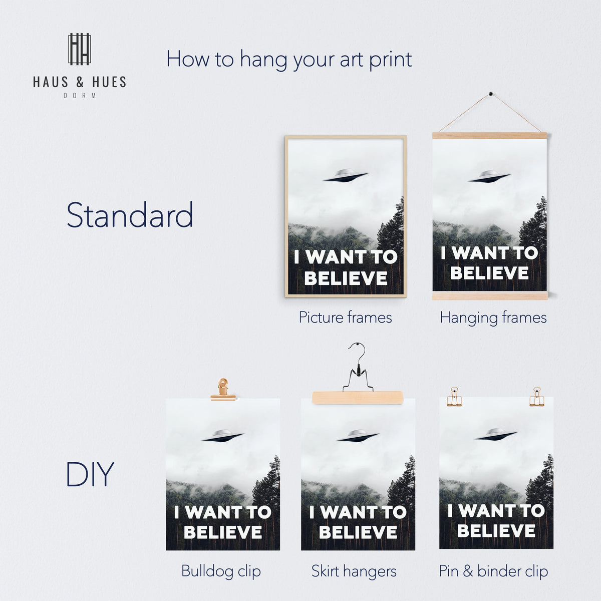 X Files I Want To Believe Poster 12"X16" C9214