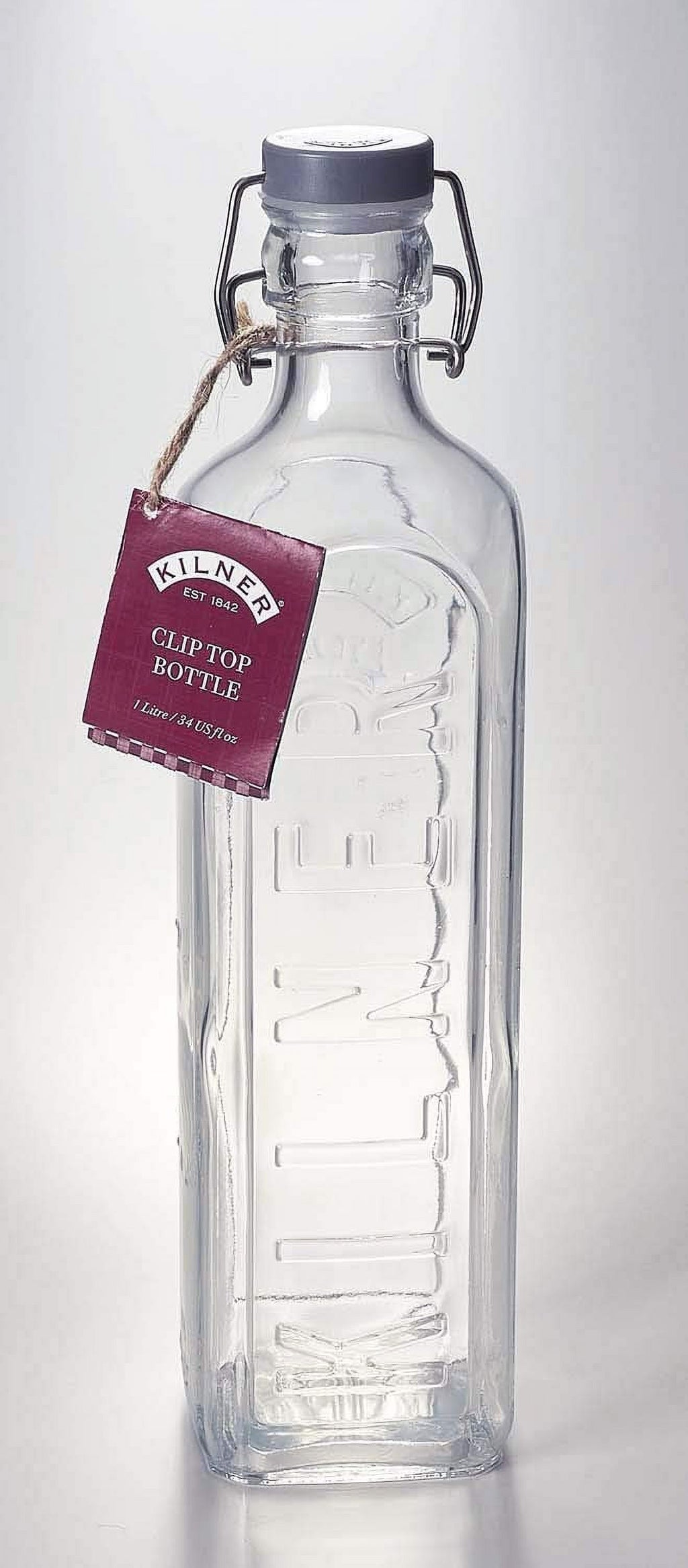 Clear Clip Bottle 33.8 Fl Oz (1 L) A49744
