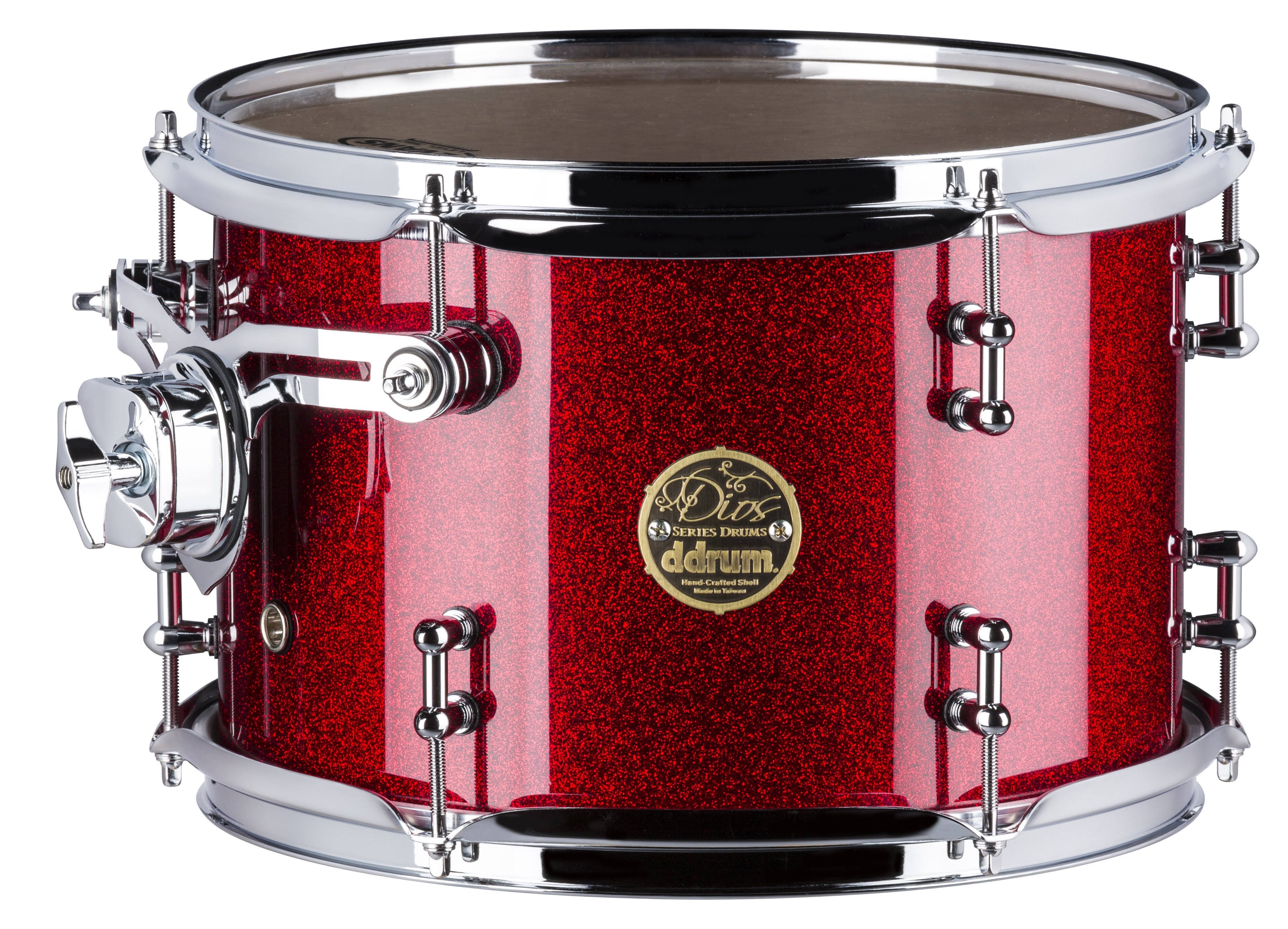 Red Sparkle 8x12 Rack Tom B796
