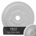 26 3/4x22OD x 3 5/8x22ID x 1 1/8x22P Leaf Ceiling Medallion T824