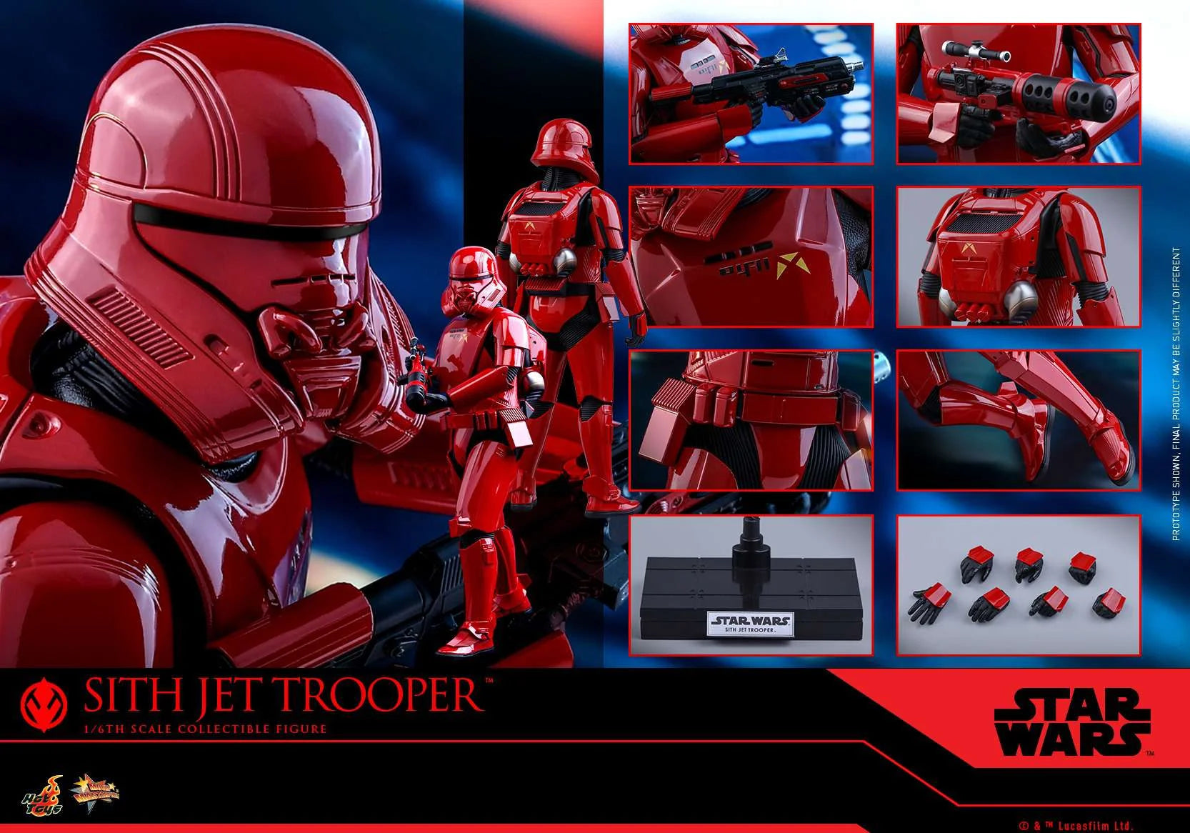 Sith Jet Trooper Action Figure B308