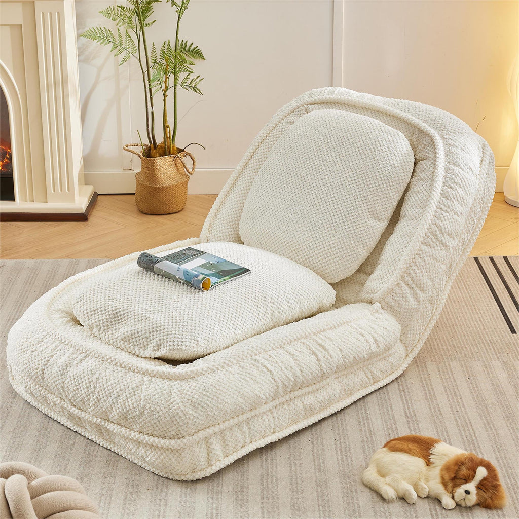 Lazy Sofa Couch Bed with 5 Adjustable Positions I52558