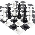 Giant Chess Set Bundle with Board & Checker Set F78664