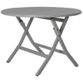 Round Folding Table - Grey H582539