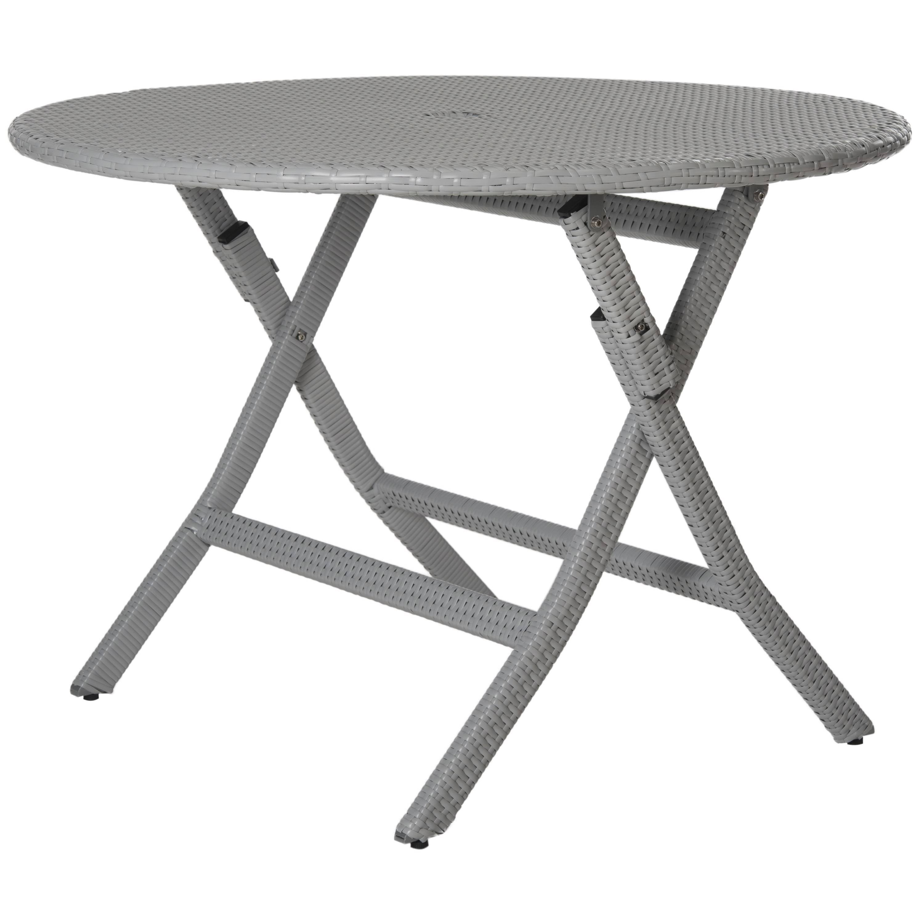 Round Folding Table - Grey H582539