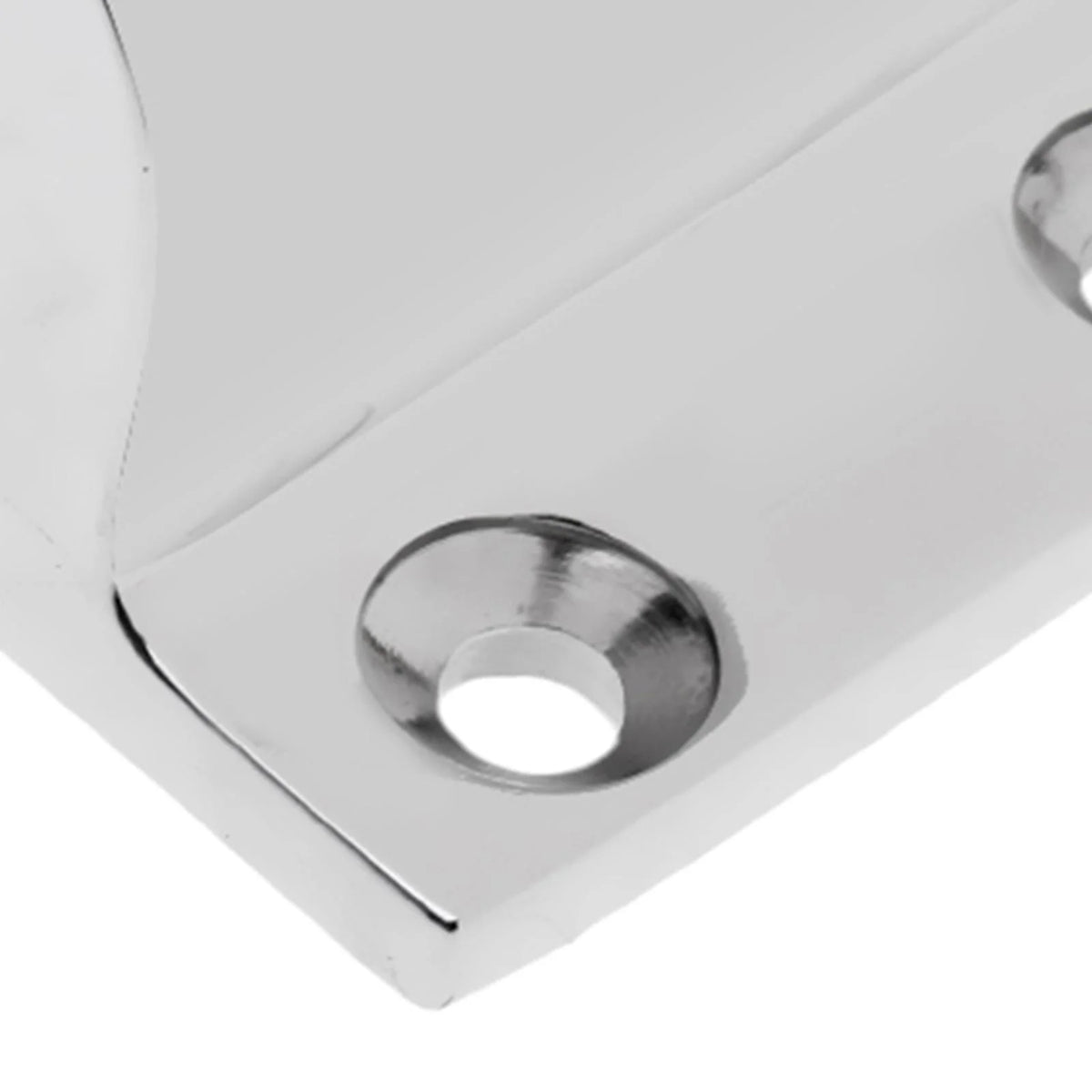 4 Pieces 316 Stainless Steel Boat Hand Rail Fitting 1'' Rectangular Base D44906