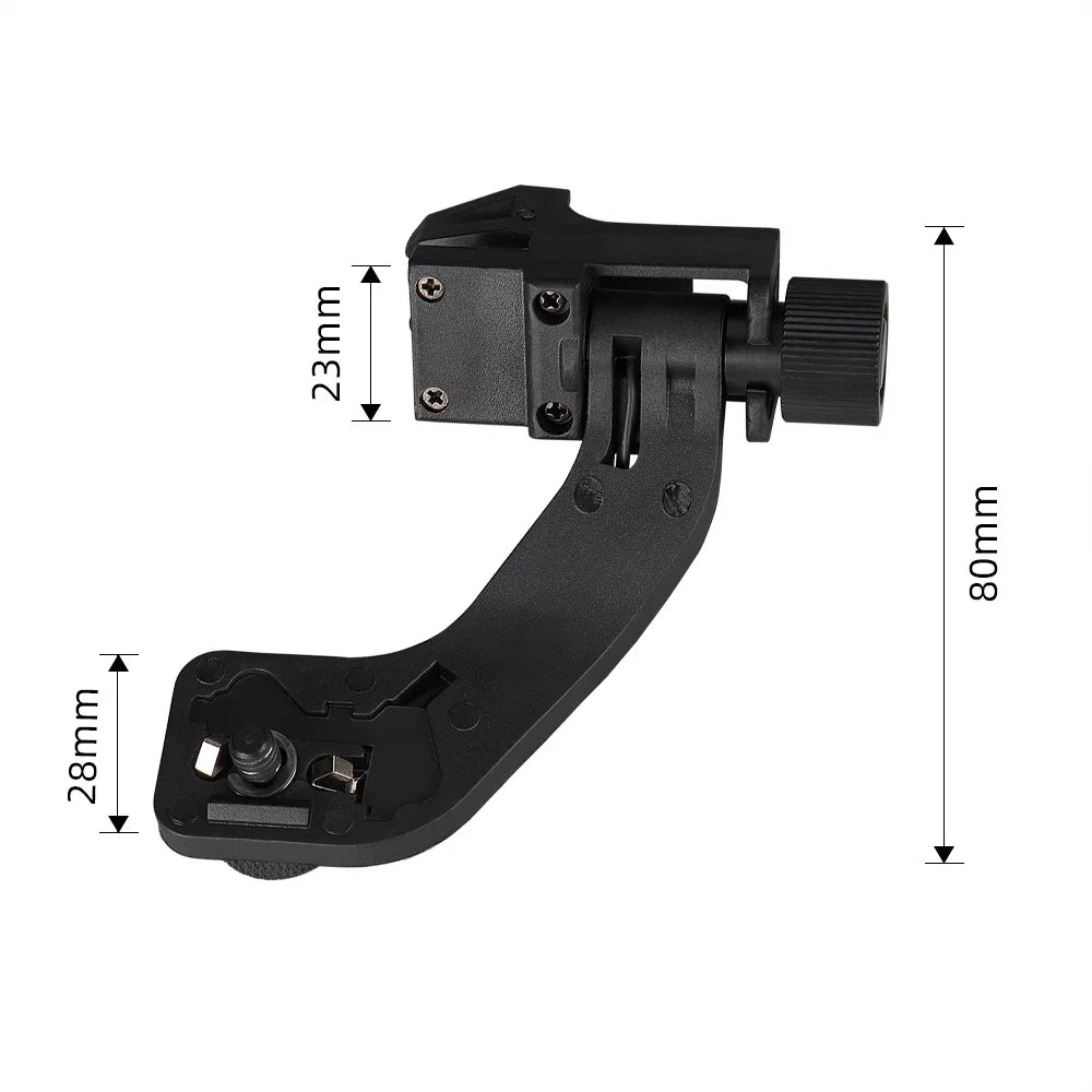 J arm Scope Adapter Elbow Mount NVG PVS-14 Night Vision Goggles Rhino Mount C2590