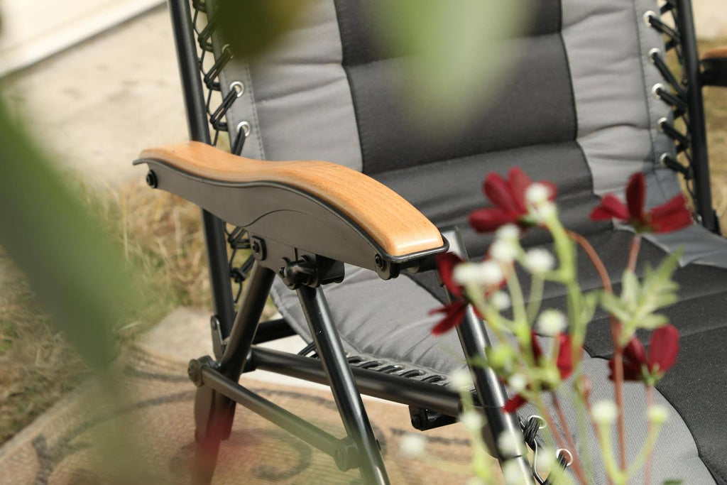 Oversized Padded Zero Gravity Chair, Grey C85488