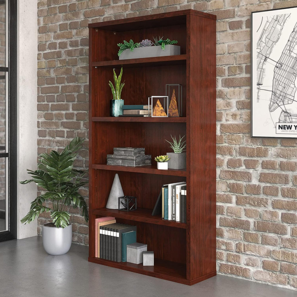 Classic Cherry Finish Bookcase N2506