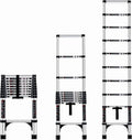 8.5FT Aluminum Telescoping Ladder V298357