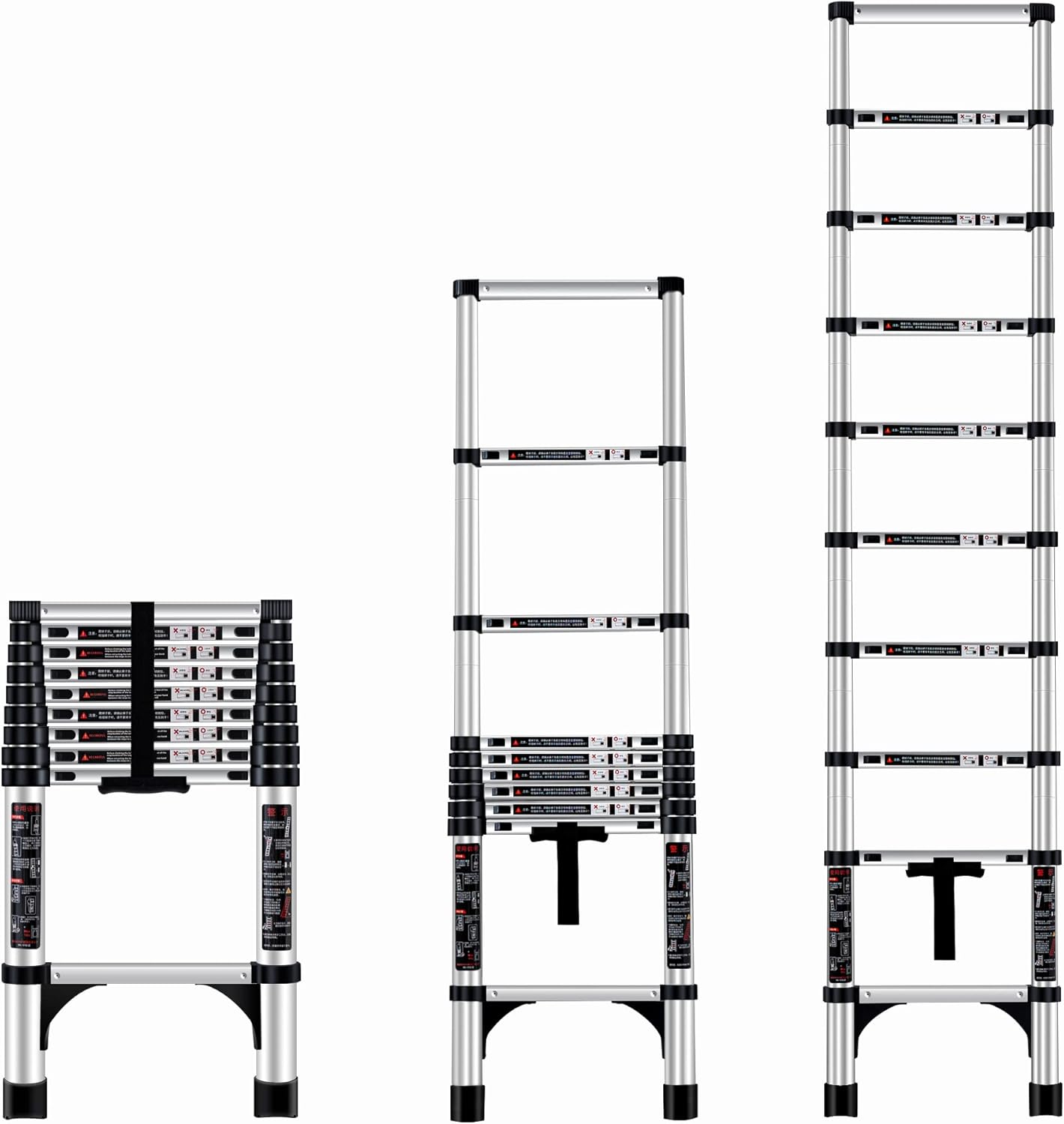 8.5FT Aluminum Telescoping Ladder V298357