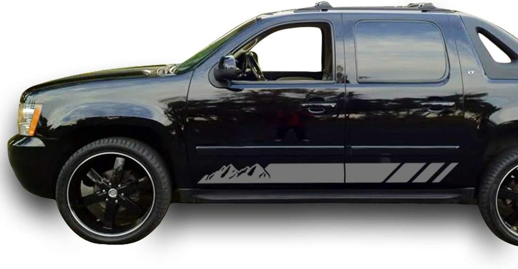 Black Vinyl Decal Sticker Pack of 2 W157361