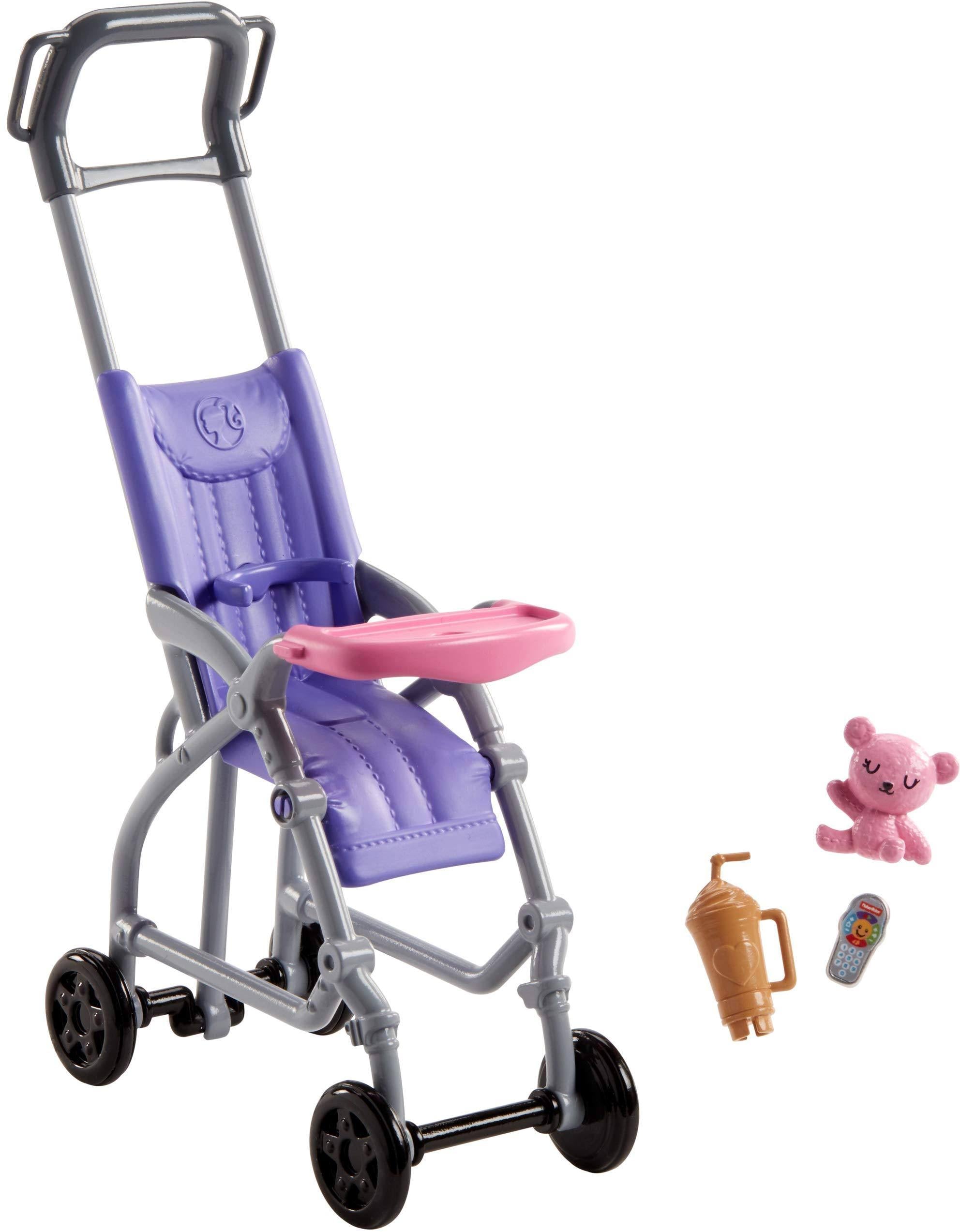 Caucasian Doll and Stroller Playset J963952