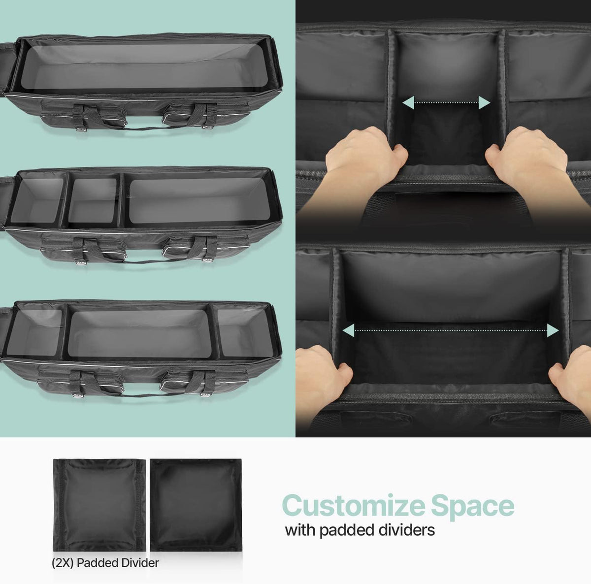 Large Carrying Case Bag with Strap for Tripod, Light Stand, 36 inch Length P449