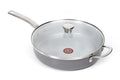 Grey 5qt Non-Stick Ceramic Jumbo Cooker O517