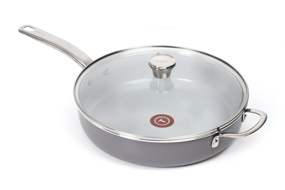Grey 5qt Non-Stick Ceramic Jumbo Cooker O517