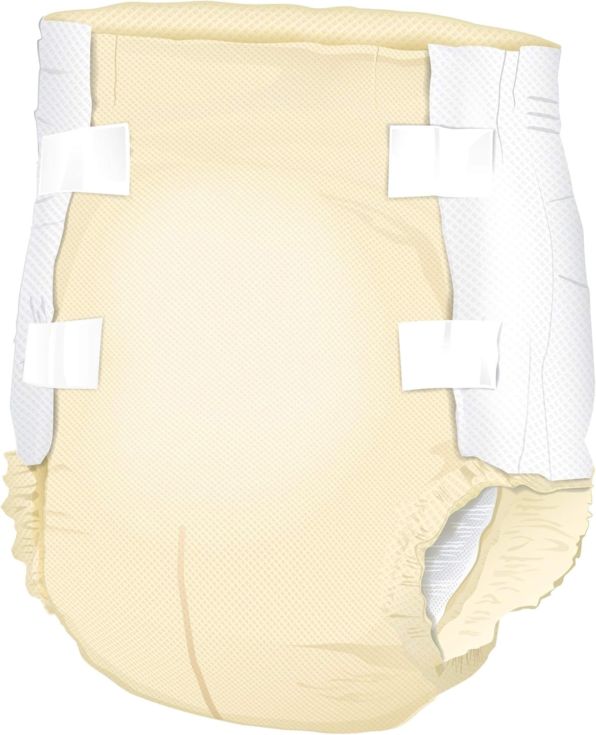 XL Maximum Absorbency Incontinence Briefs, 60 Total E408505