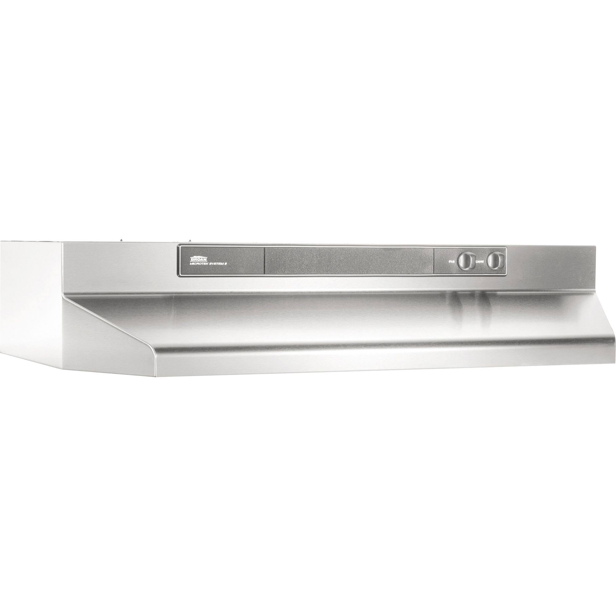 36x22 220 CFM Stainless Steel Under-Cabinet Range Hood E868118