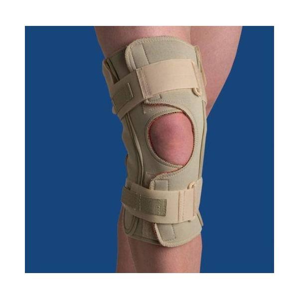 Beige 5X Large Hinged Knee Wrap K4041