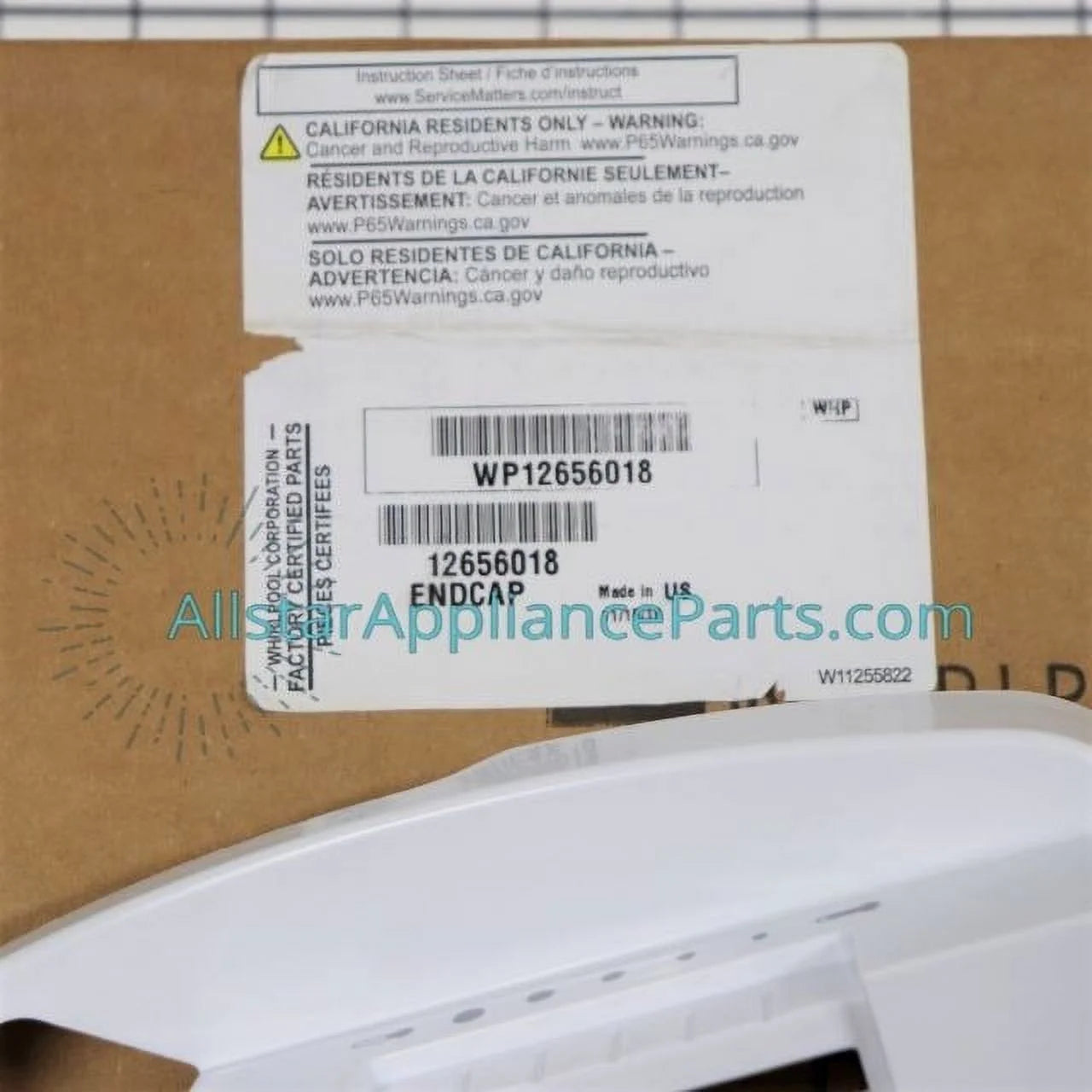 Refrigerator Right Side Drawer Support F62624