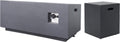 Dark Gray Outdoor Fire Pit Z376