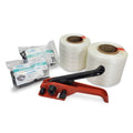 3/4" x 500' Woven Cord Strapping Kit with Tensioner and Buckles R4389