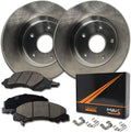 Max Brakes Premium OE Rotors with Carbon Ceramic Pads C86121