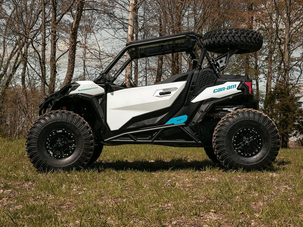 Black Bolt-On Steel Nerf Bars H369