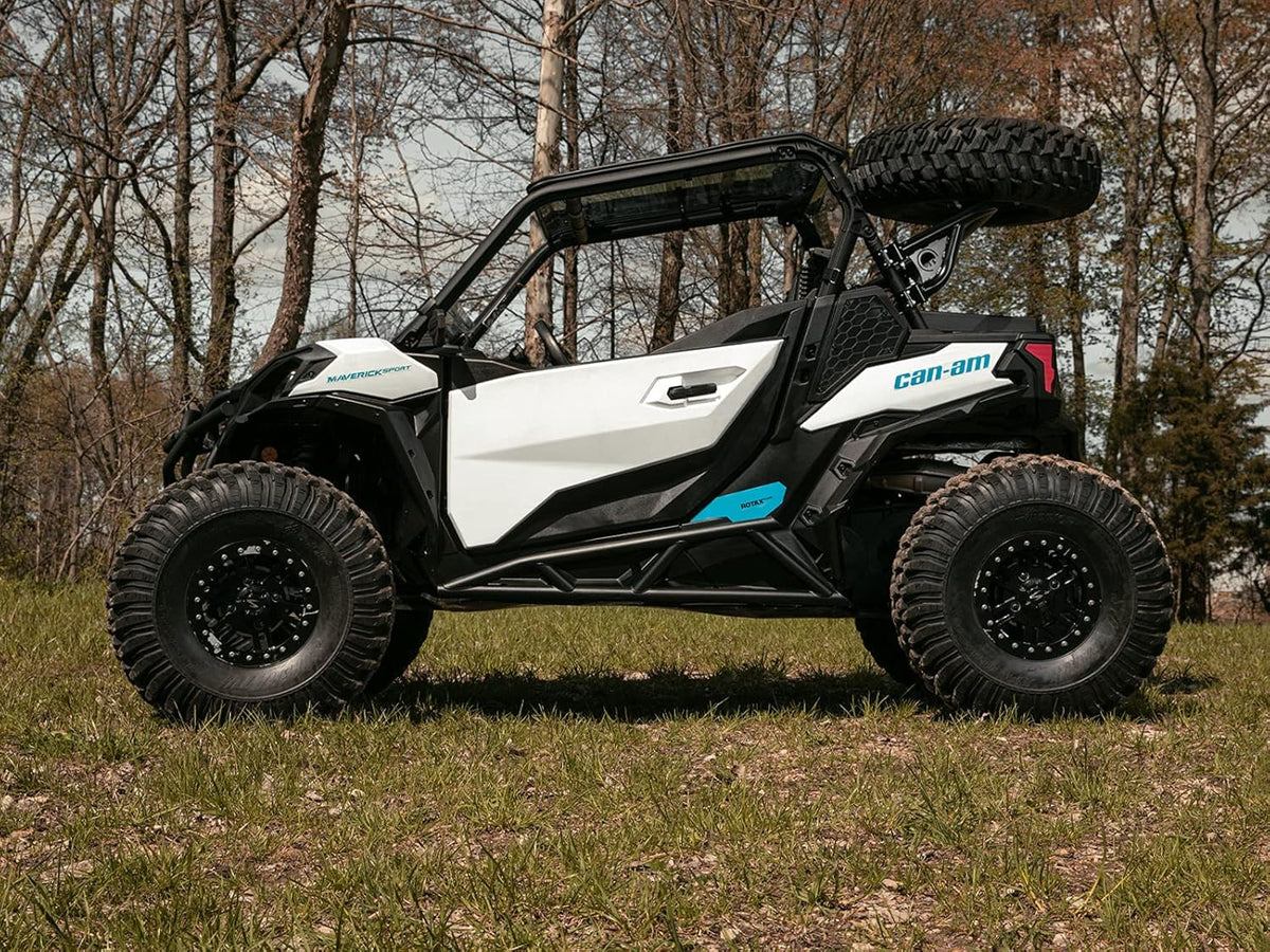 Black Bolt-On Steel Nerf Bars H369