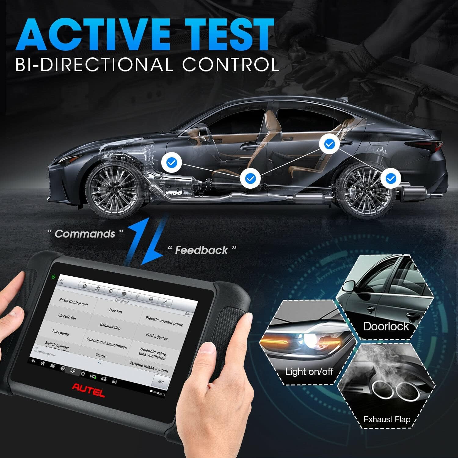 ECU Coding Bi-Directional Control Scanner Q2276