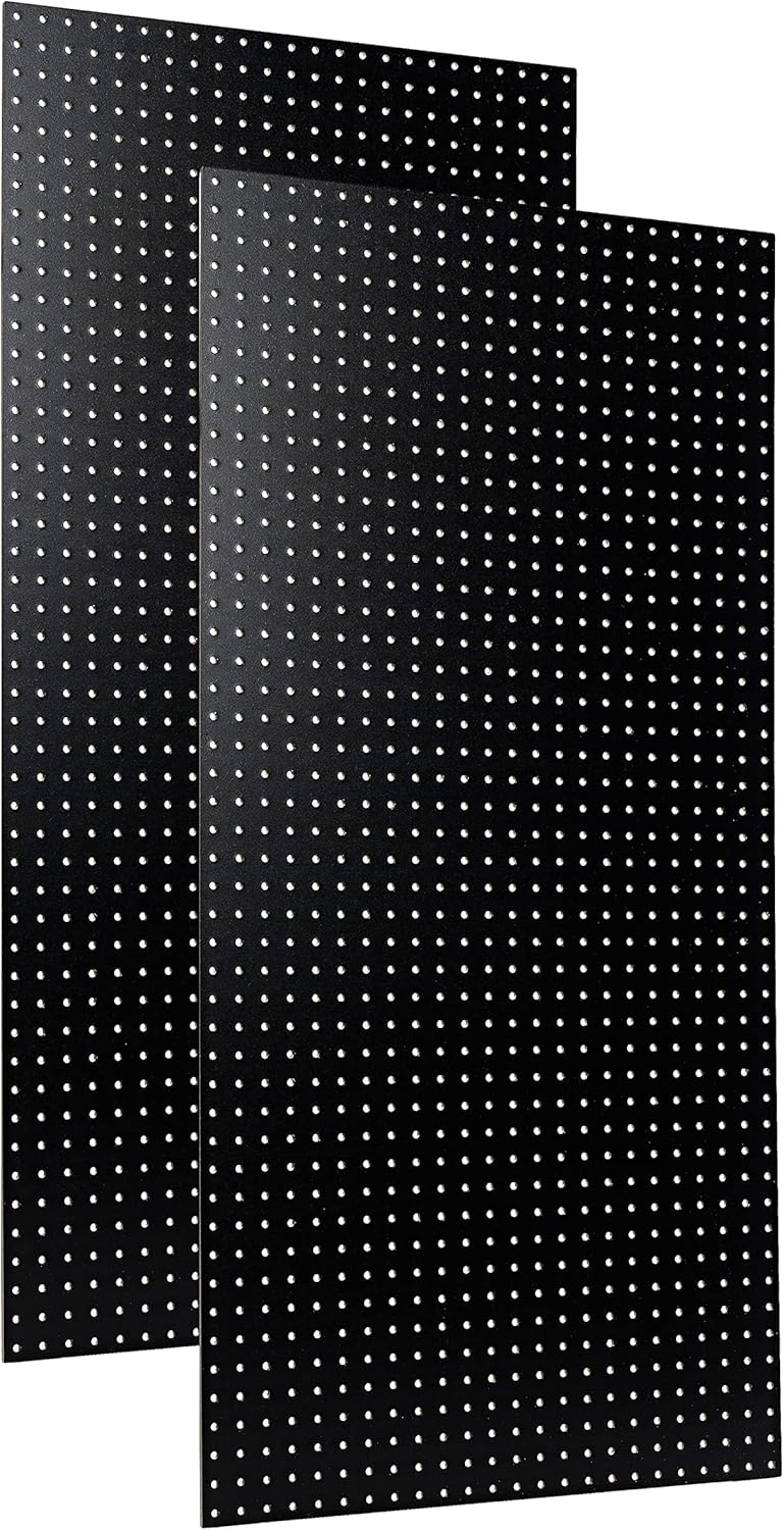 Black High Density Fiberboard Pegboards Pack of 2 H61291