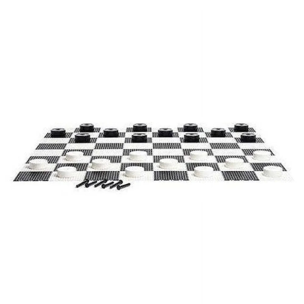 Giant Chess Set Bundle with Board & Checker Set F78664