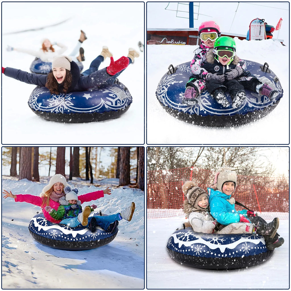 47-Inch Inflatable Snow Tube Sled M994308