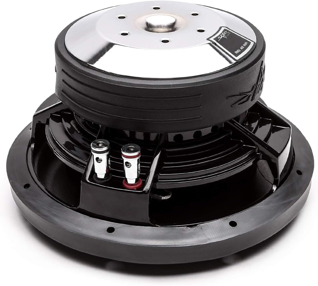 8" 600W Dual 4 Ohm Shallow Mount Car Subwoofer Pack of 2 D160