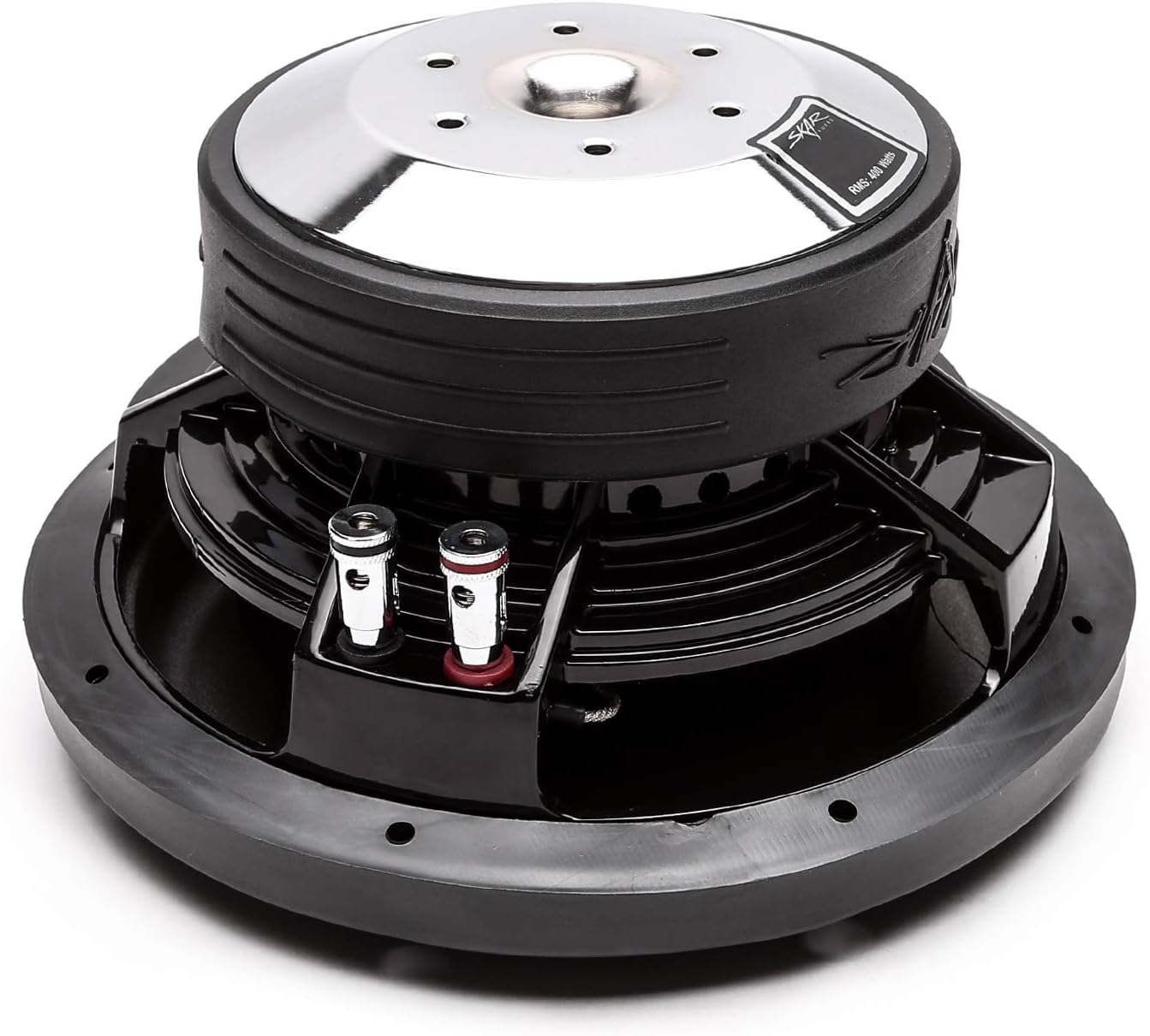 8" 600W Dual 4 Ohm Shallow Mount Car Subwoofer Pack of 2 D160
