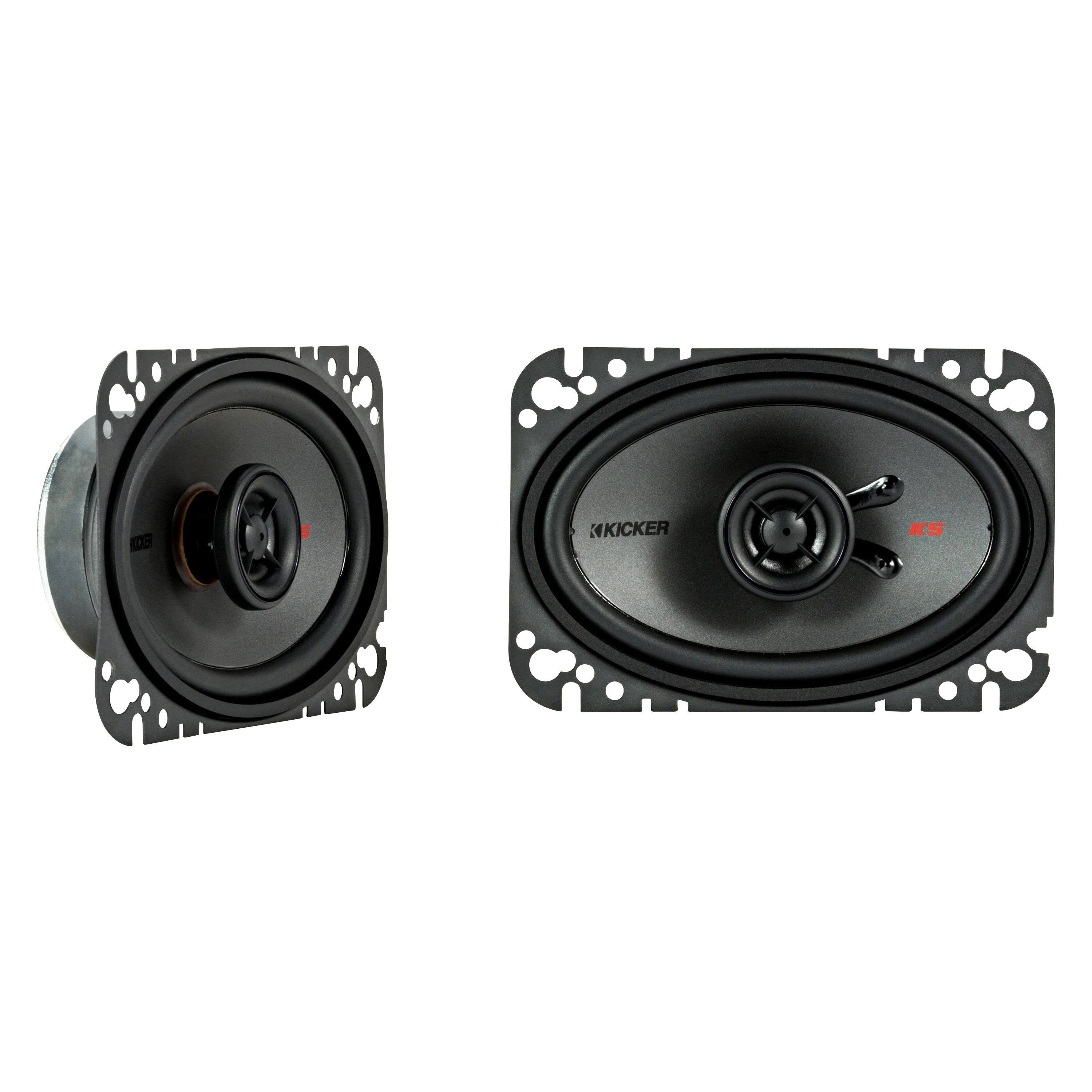 2-Way Car Speakers 4"x6" Pair D3618