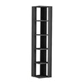 Anthracite Corner Bookcase B21950