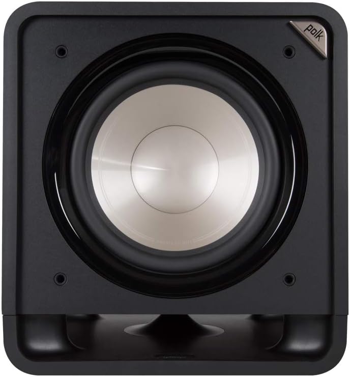 Powered Subwoofer with 12” Woofer, 400W Amp, Washed Black Walnut T44490